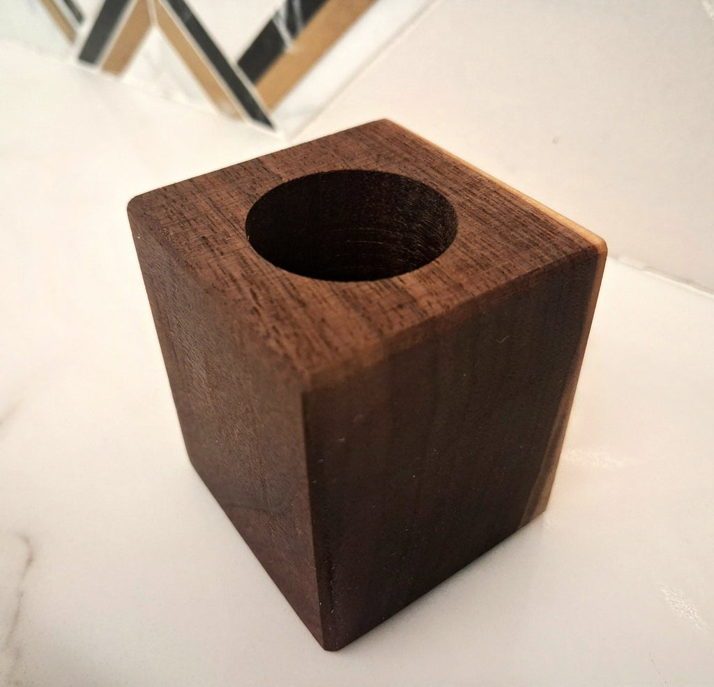 Walnut Stogie Cube