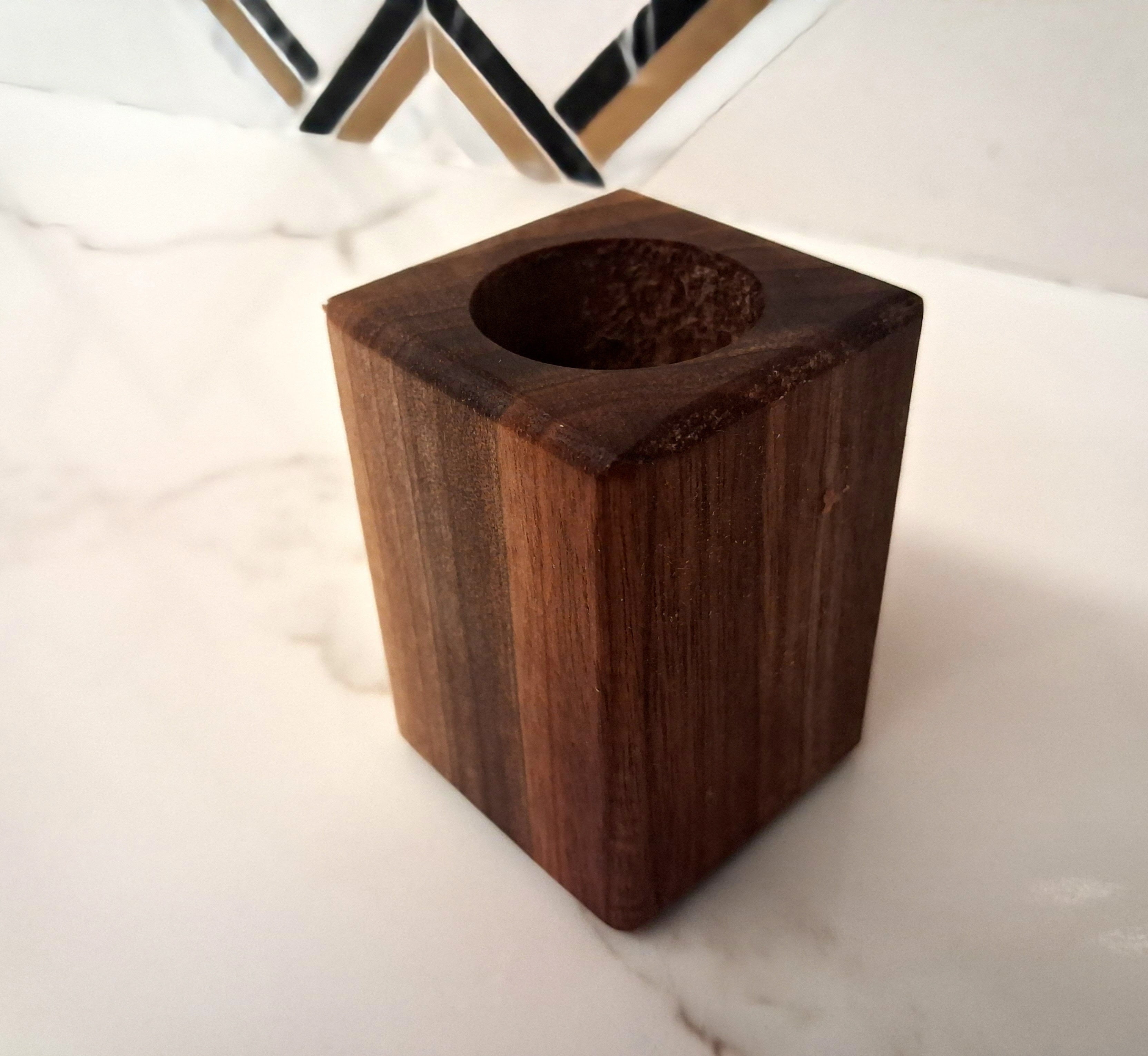 Walnut Stogie Cube